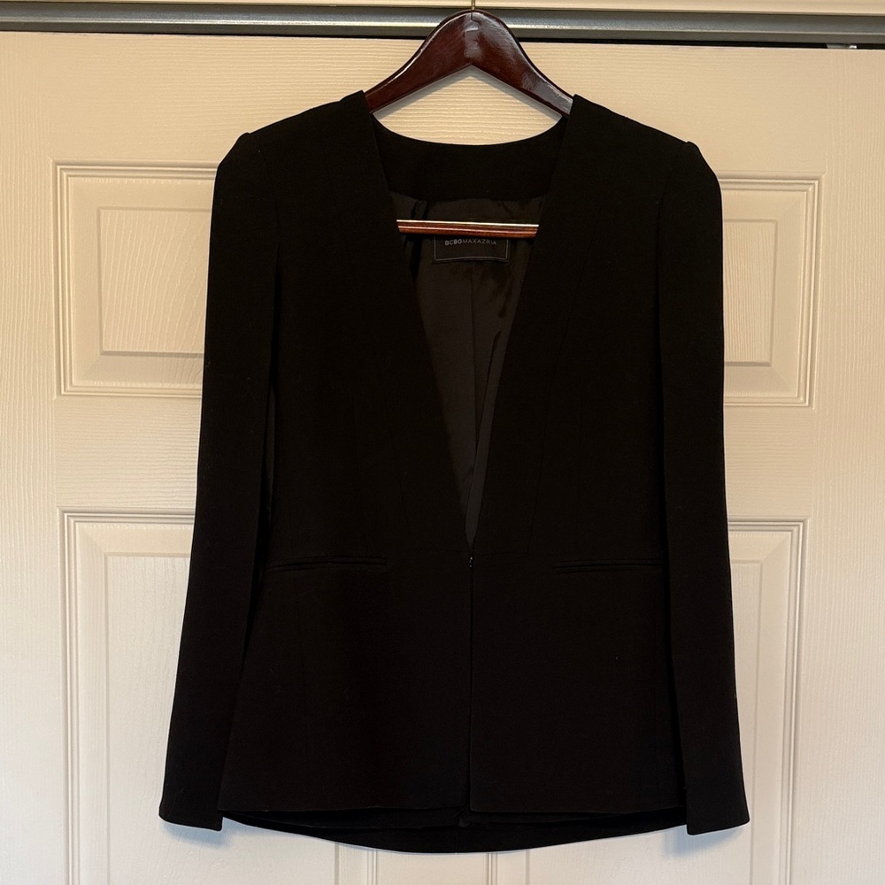 BCBGMaxAzria Classic Black Blazer